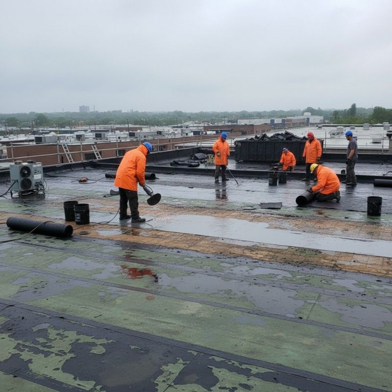 Rubber Roof Service